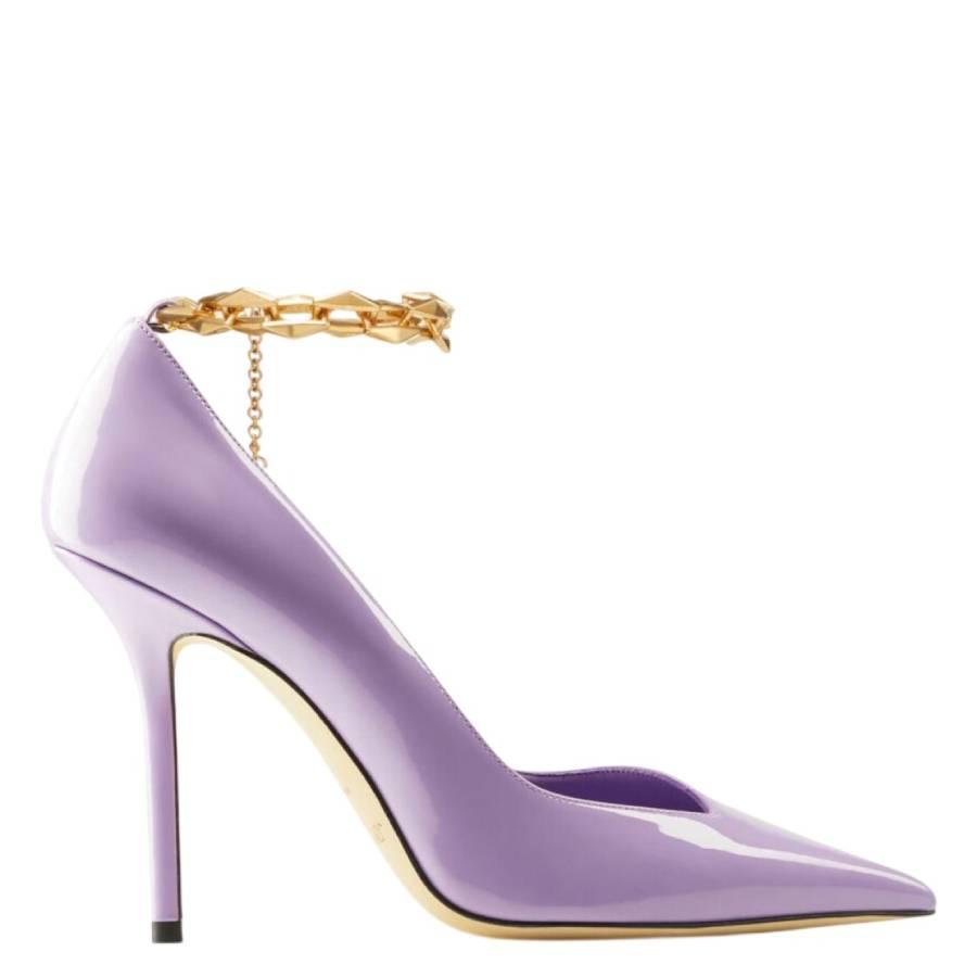 Jimmy Choo Diamond Talura Patent Leather Pumps by JIMMY CHOO