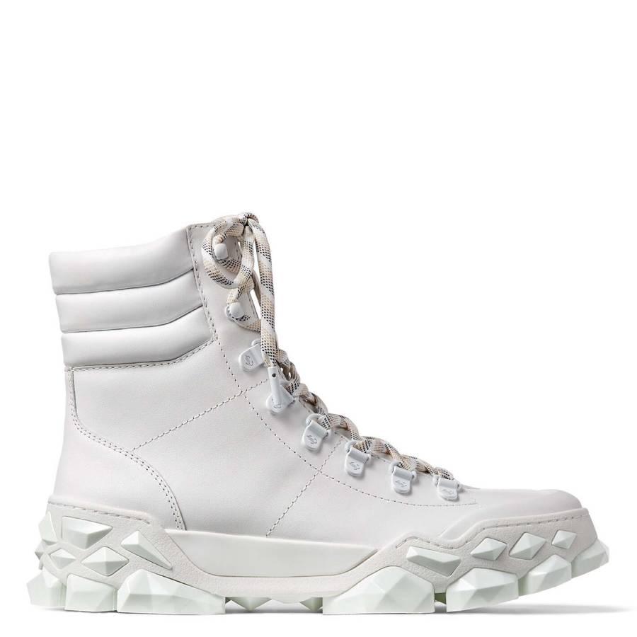 Jimmy Choo Diamond X Hike/F Leather Boots by JIMMY CHOO
