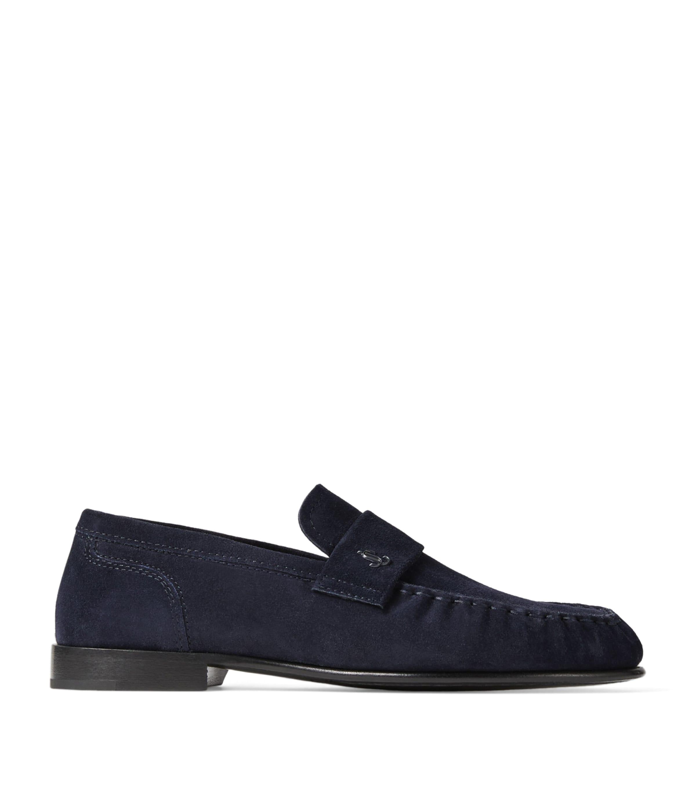 Jimmy Choo Ellis Suede Loafers by JIMMY CHOO