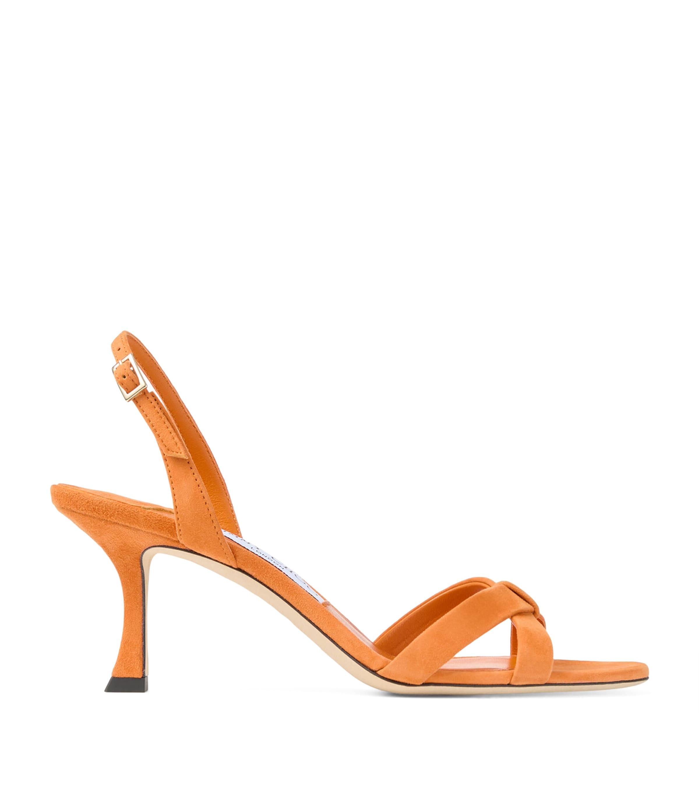 Jimmy Choo Elsy 70 Leather Heeled Sandals by JIMMY CHOO