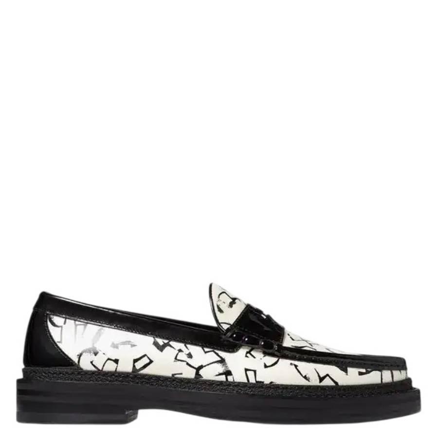 Jimmy Choo Eric Haze Ezra/F Artwork Printed Loafers by JIMMY CHOO