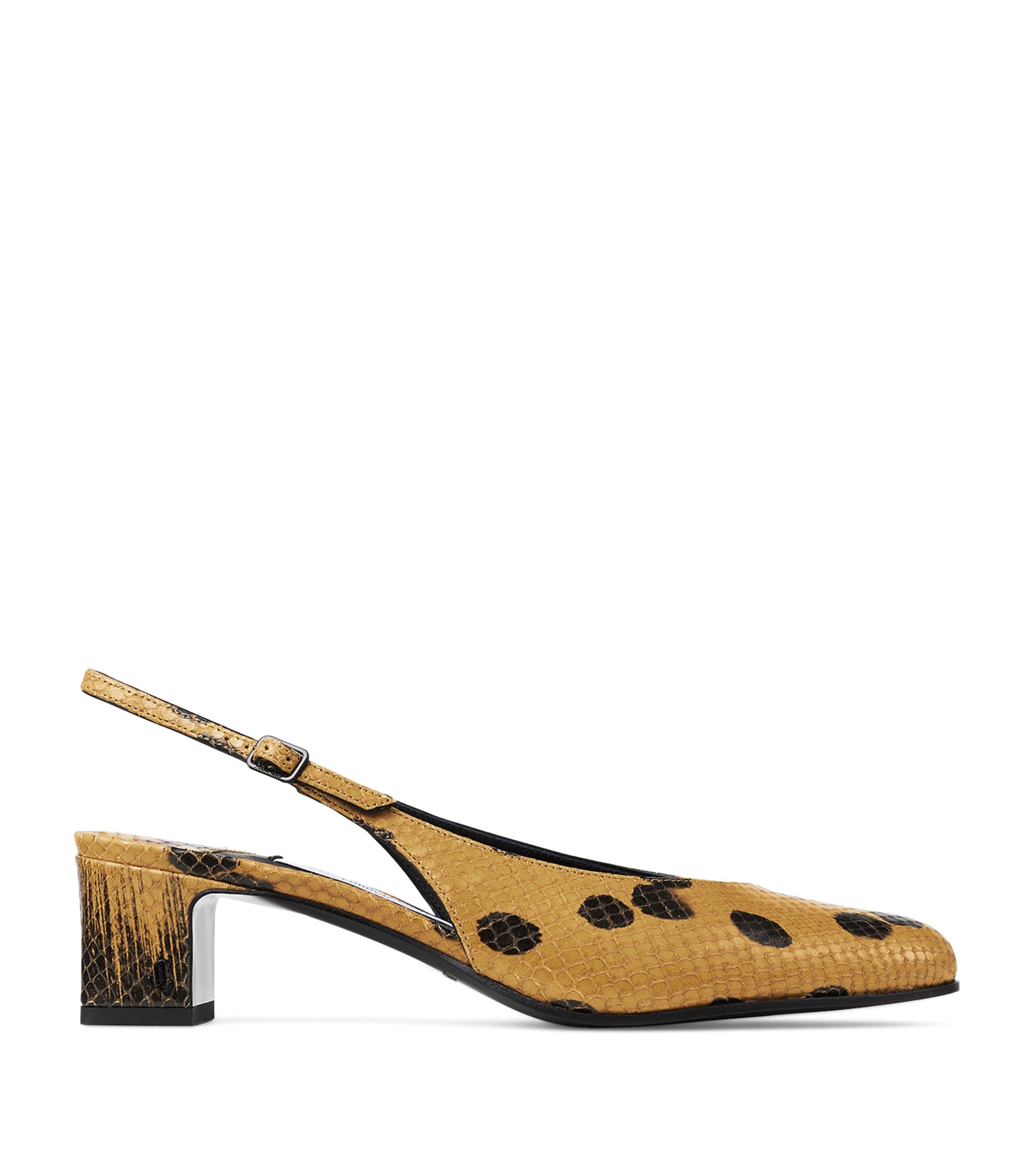 Jimmy Choo Eyla 45 Leather Slingback Pumps by JIMMY CHOO