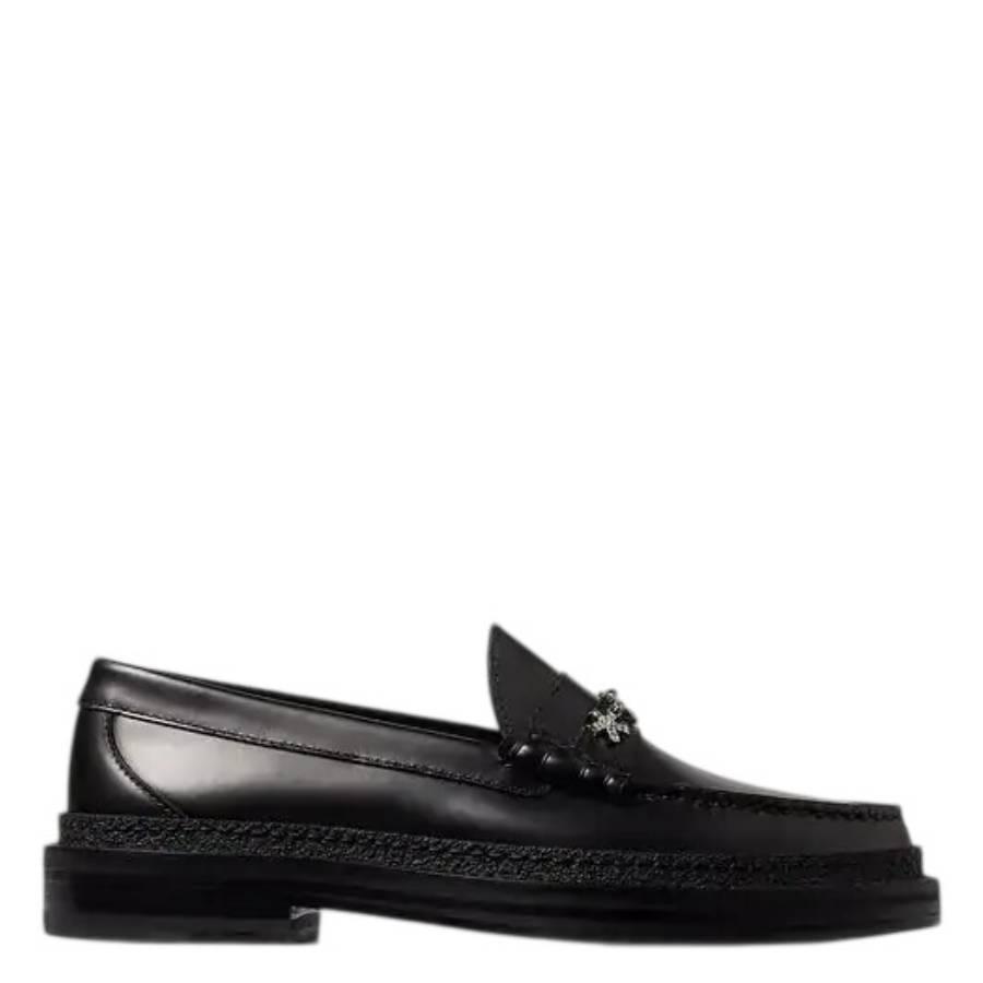 Jimmy Choo Ezra/F Star Crystal Chain Loafers by JIMMY CHOO