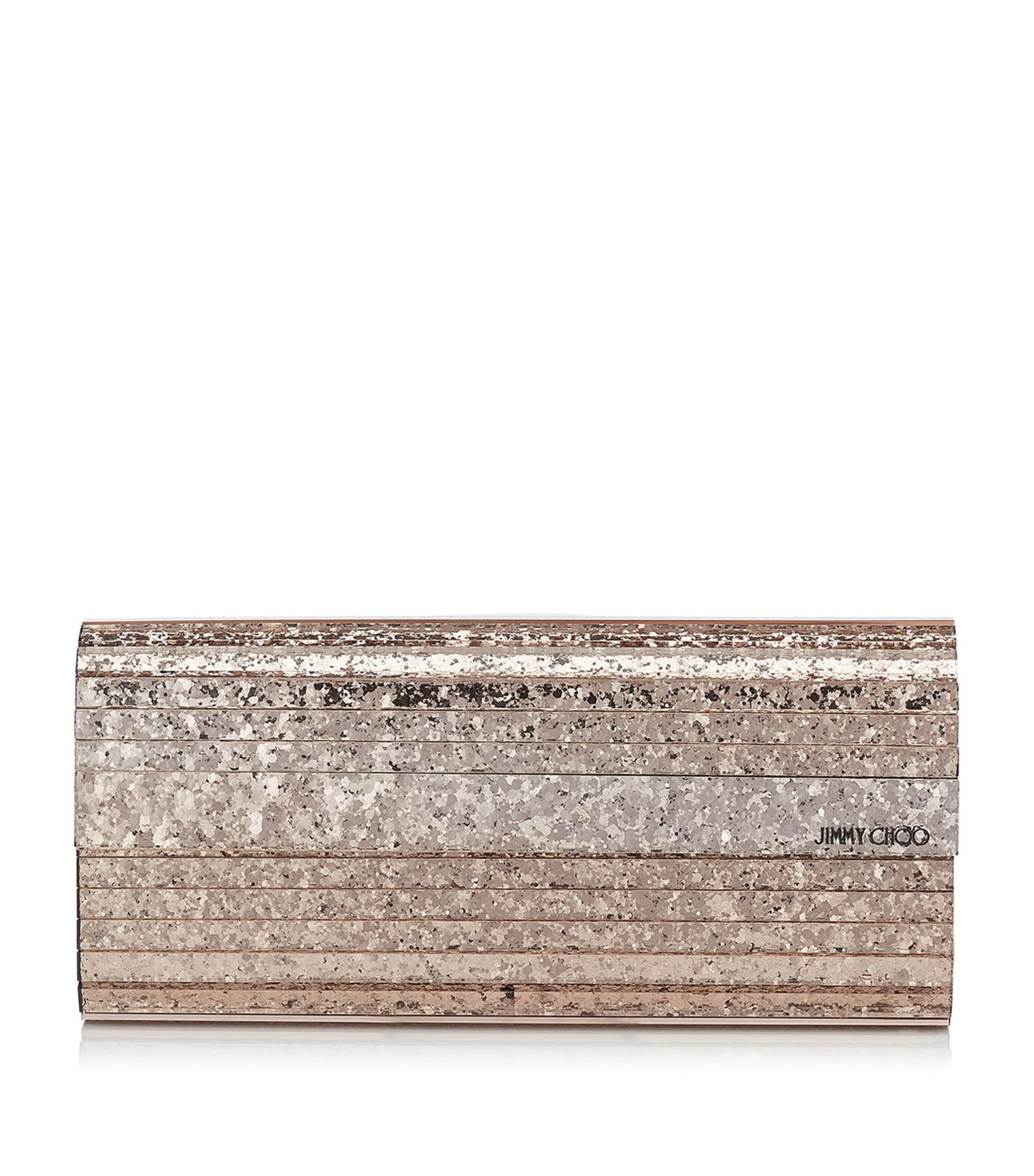 Jimmy Choo Glitter Sweetie Clutch by JIMMY CHOO