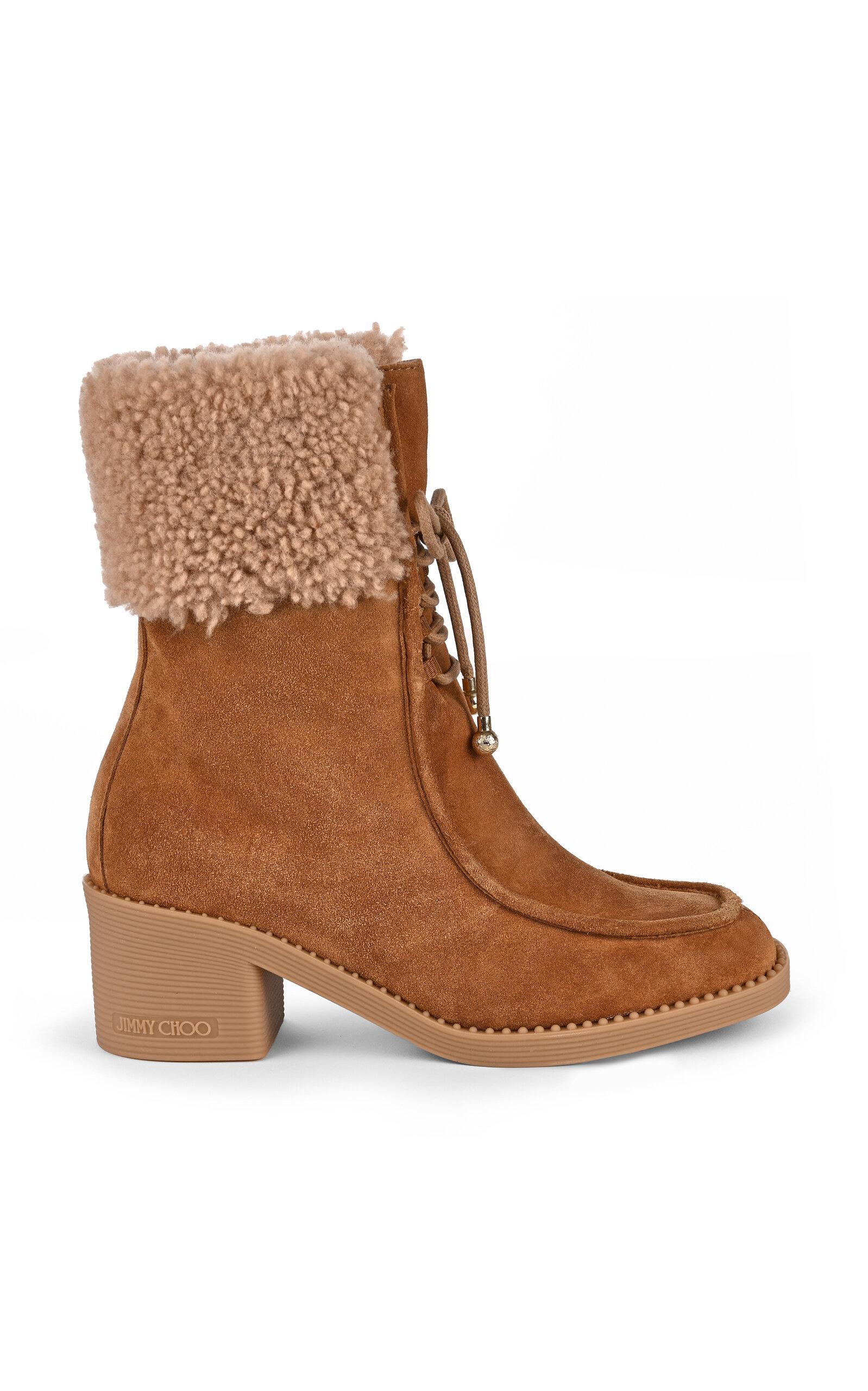 Jimmy Choo Hali Shearling Boots - Moda Operandi by JIMMY CHOO