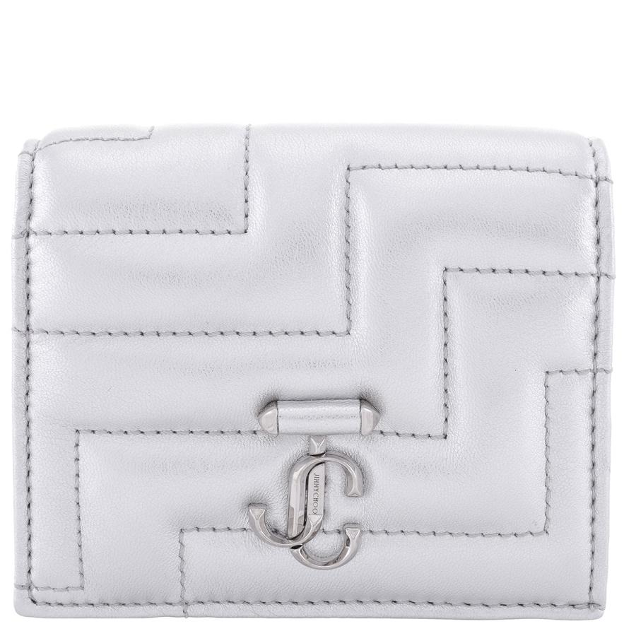 Jimmy Choo Hanne JC Emblem Leather Wallet by JIMMY CHOO