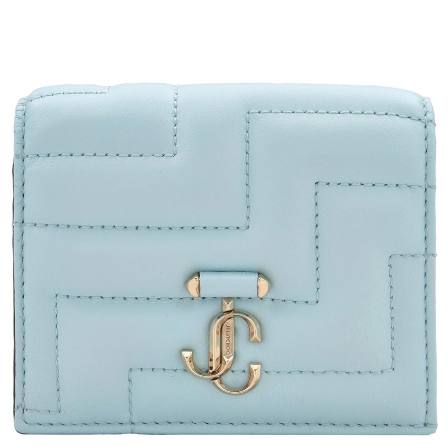 Jimmy Choo Hanne JC Emblem Leather Wallet by JIMMY CHOO