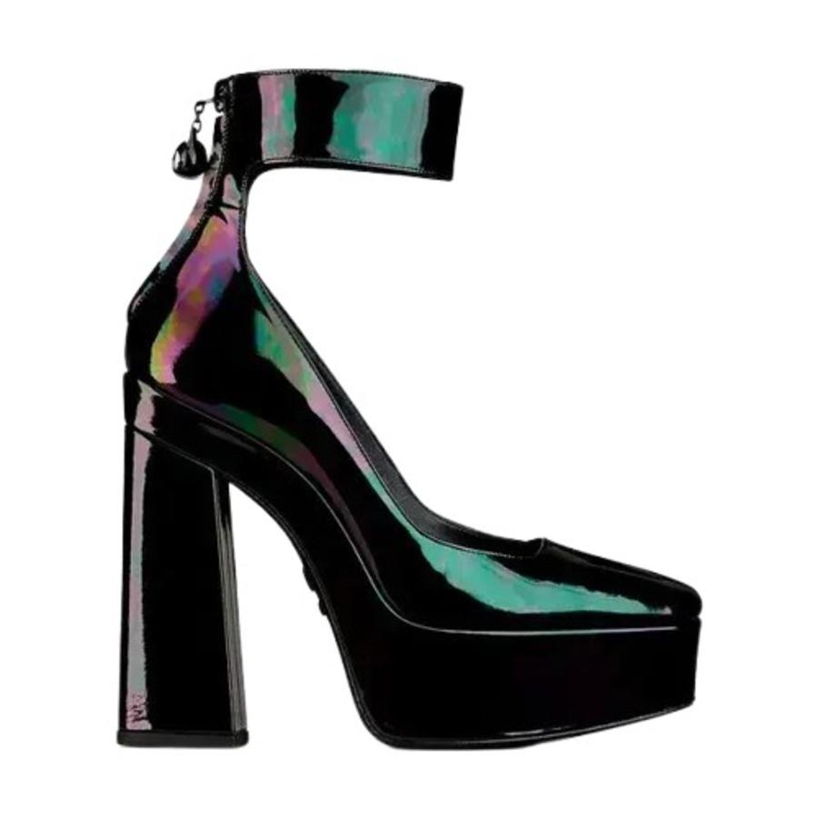 Jimmy Choo Irridescent Luna Platform 140 Leather Heeled Pumps by JIMMY CHOO
