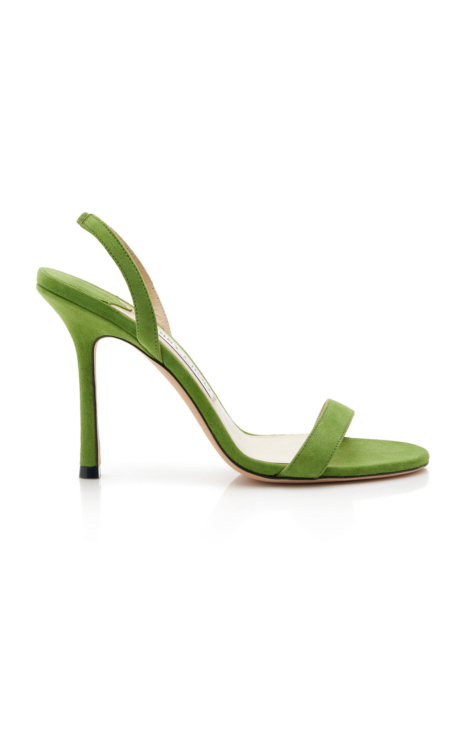 Jimmy Choo Jenn Suede Sandals - Moda Operandi by JIMMY CHOO