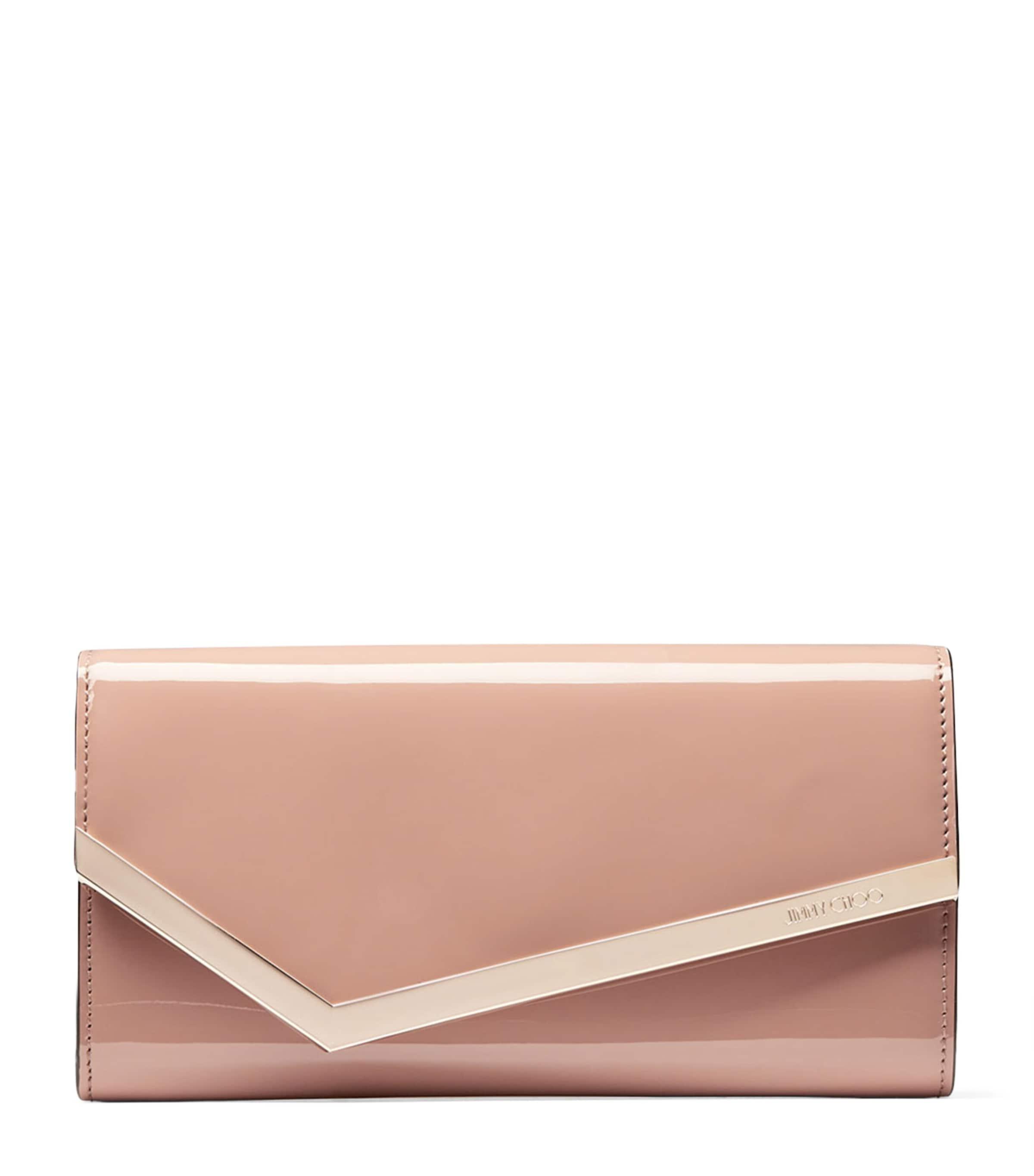 Jimmy Choo Leather Emmie Clutch Bag by JIMMY CHOO