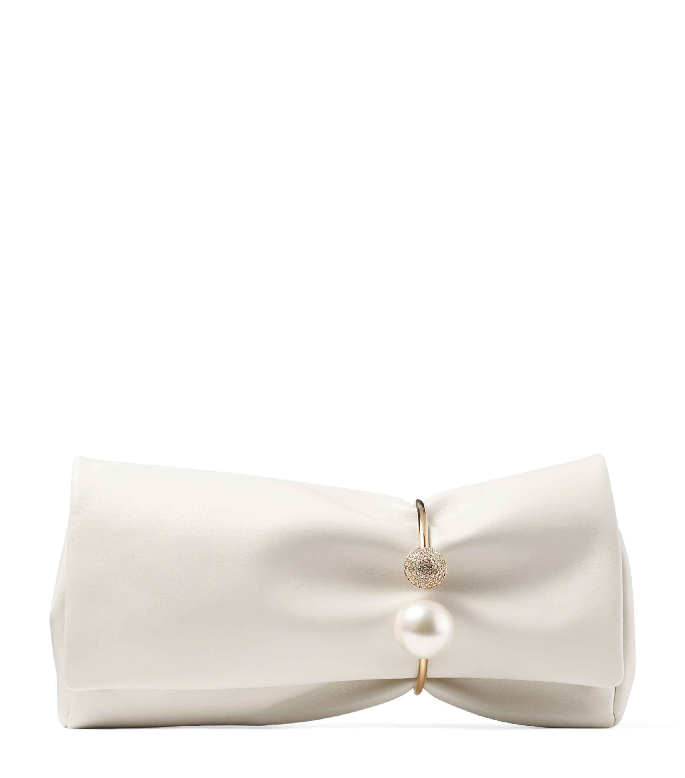 Jimmy Choo Leather Xandra Clutch by JIMMY CHOO