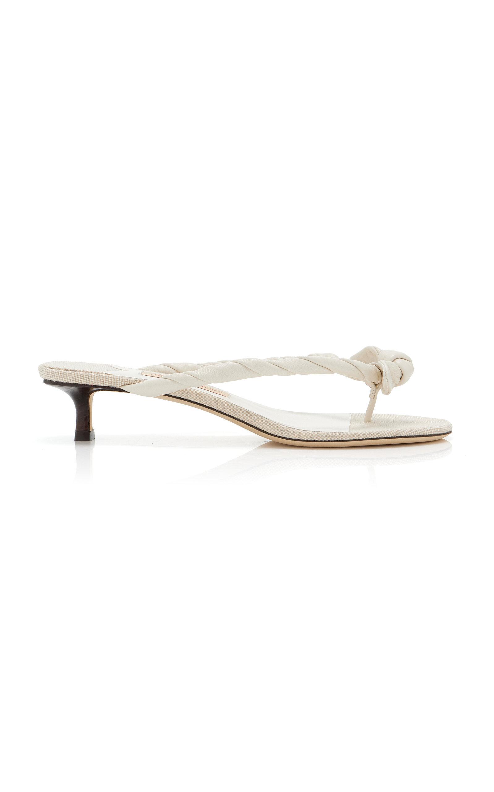 Jimmy Choo Liss Leather Sandals - Moda Operandi by JIMMY CHOO