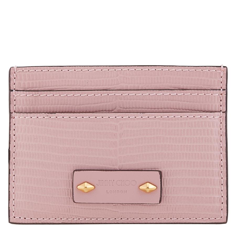 Jimmy Choo Lizard Print Umika Card Case by JIMMY CHOO