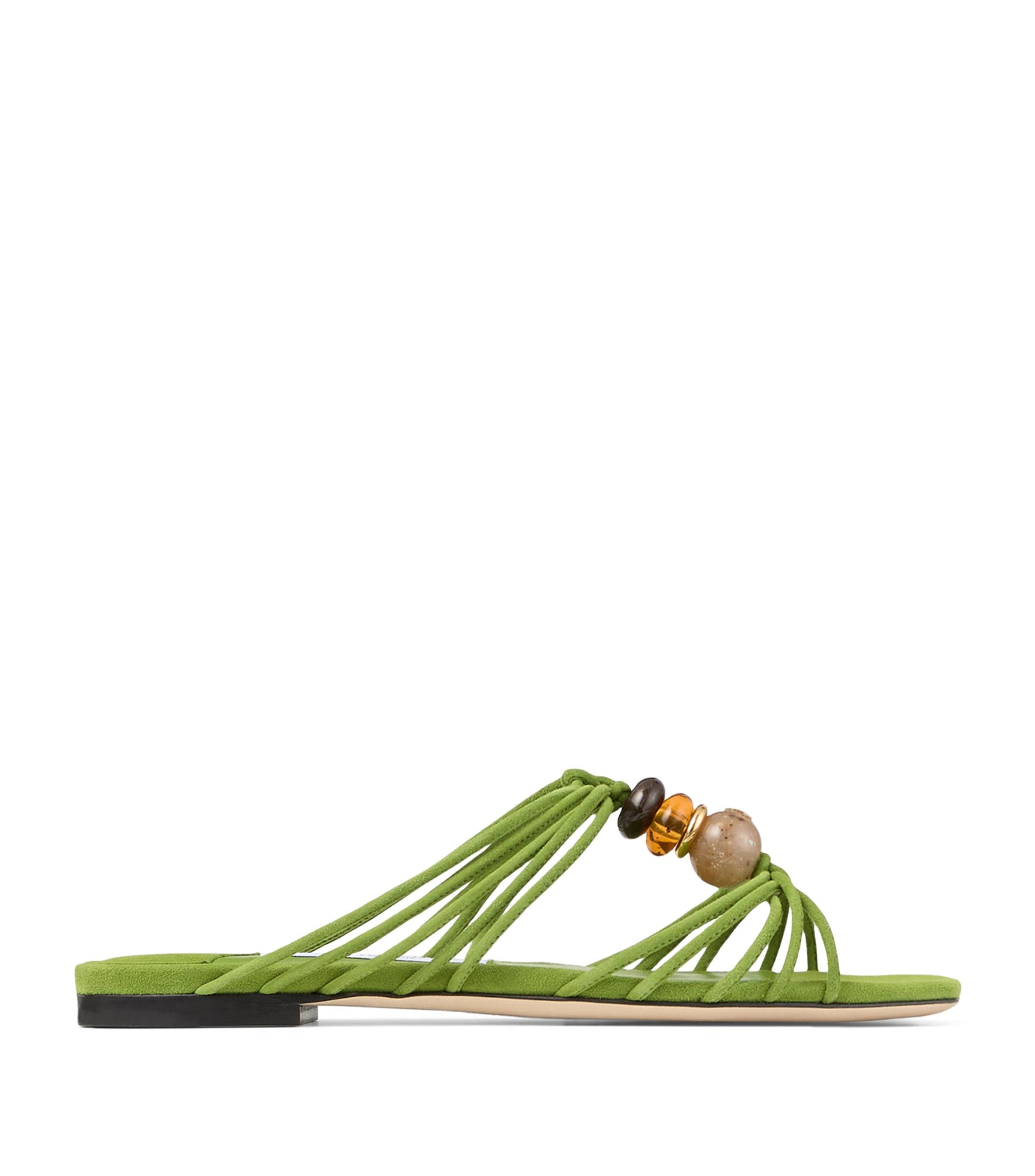 Jimmy Choo Lova Leather Flat Sandals by JIMMY CHOO