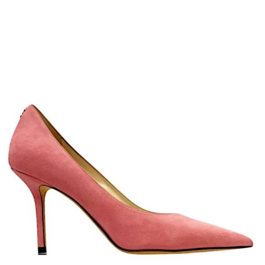 Jimmy Choo Love 85 Suede Pointed-Toe Pumps by JIMMY CHOO