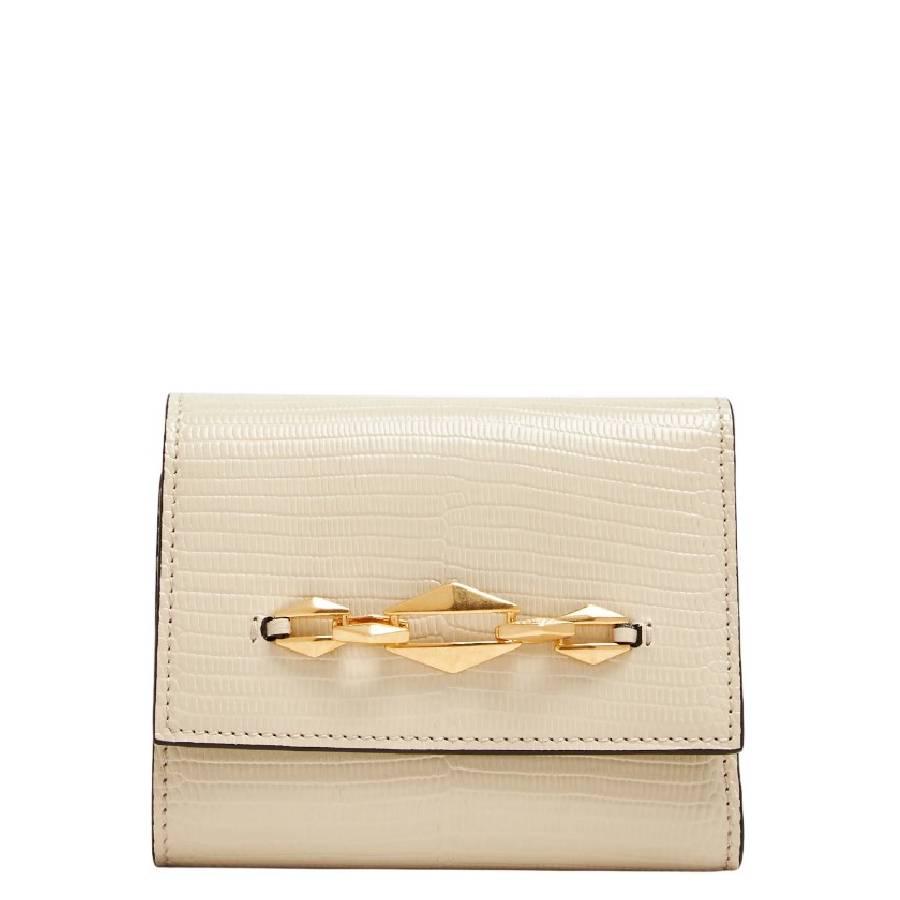 Jimmy Choo Marinda Diamond-Chain Leather Wallet by JIMMY CHOO
