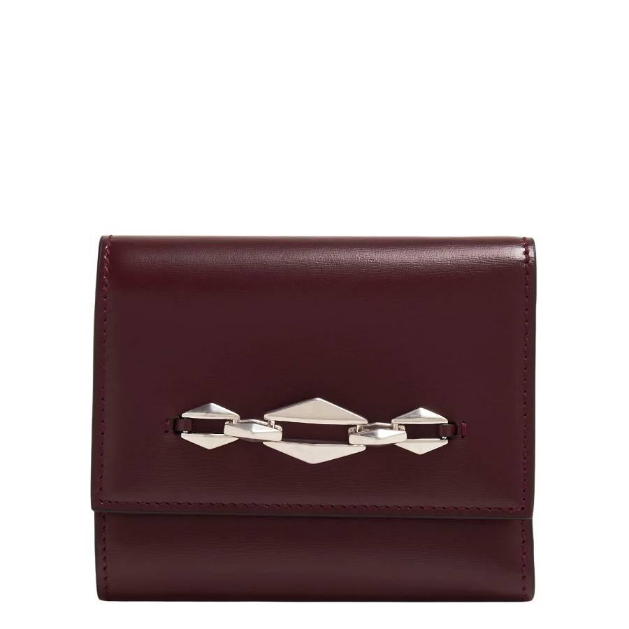 Jimmy Choo Marinda Diamond -Chain Leather Wallet by JIMMY CHOO