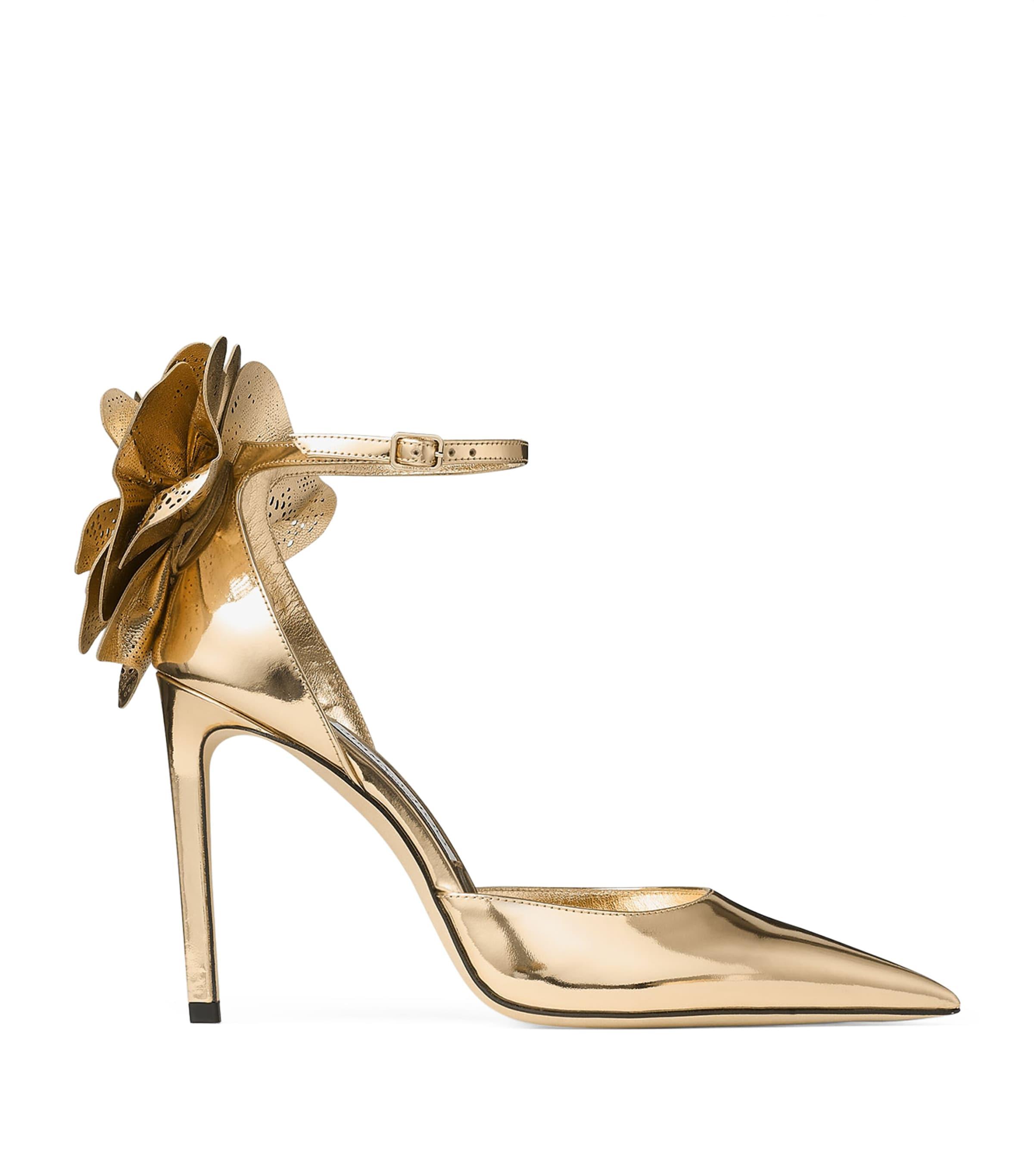 Jimmy Choo Marja 100 Leather Pumps by JIMMY CHOO