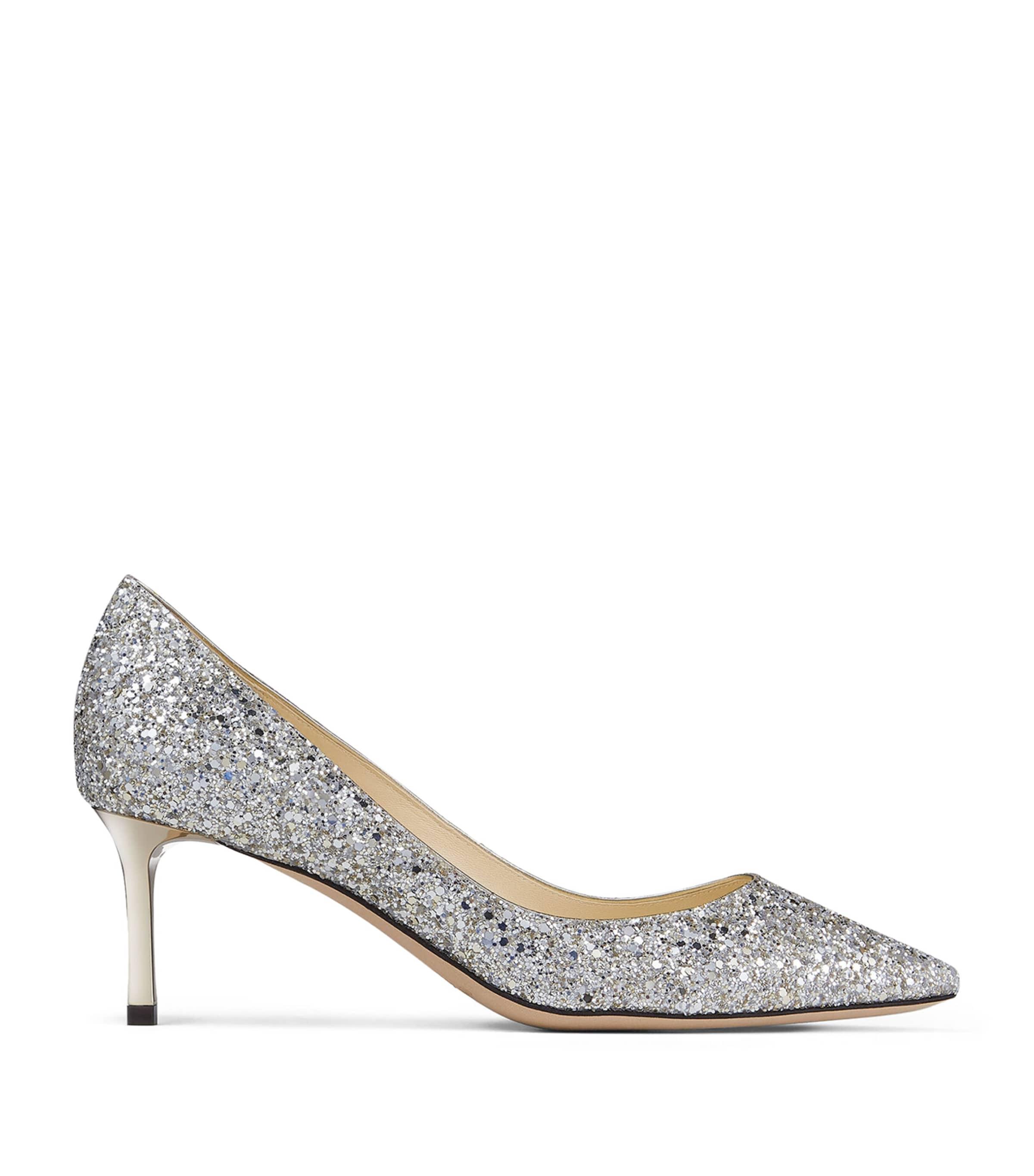 Jimmy Choo Romy 60 Glitter Pumps by JIMMY CHOO