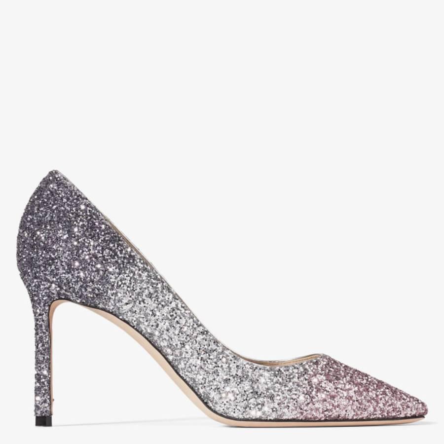 Jimmy Choo Romy 85 Degrade Glitter Pumps by JIMMY CHOO