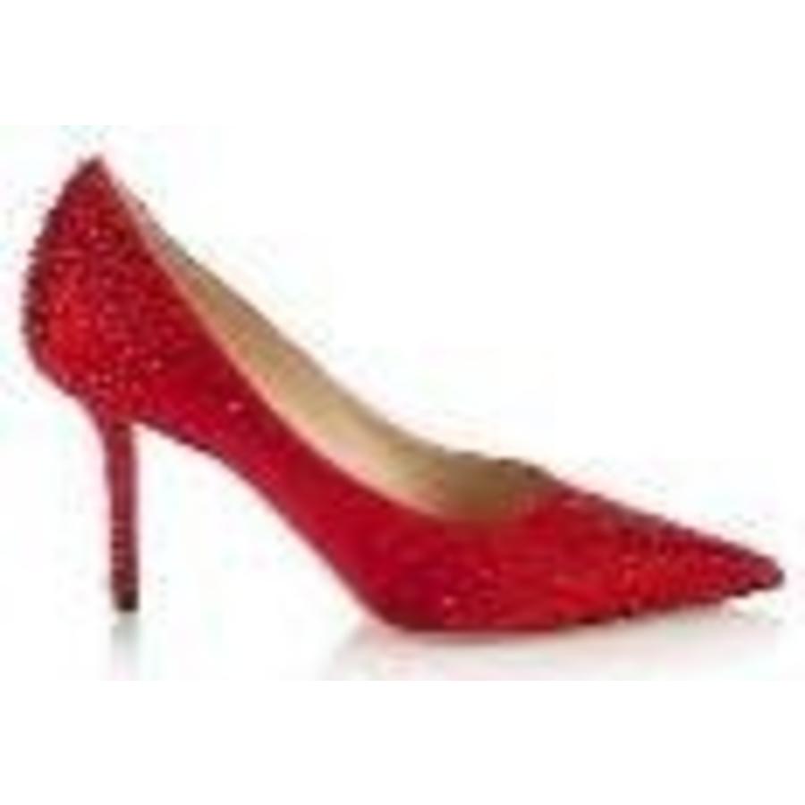 Jimmy Choo Royal Red Mix Love 85 Pumps by JIMMY CHOO