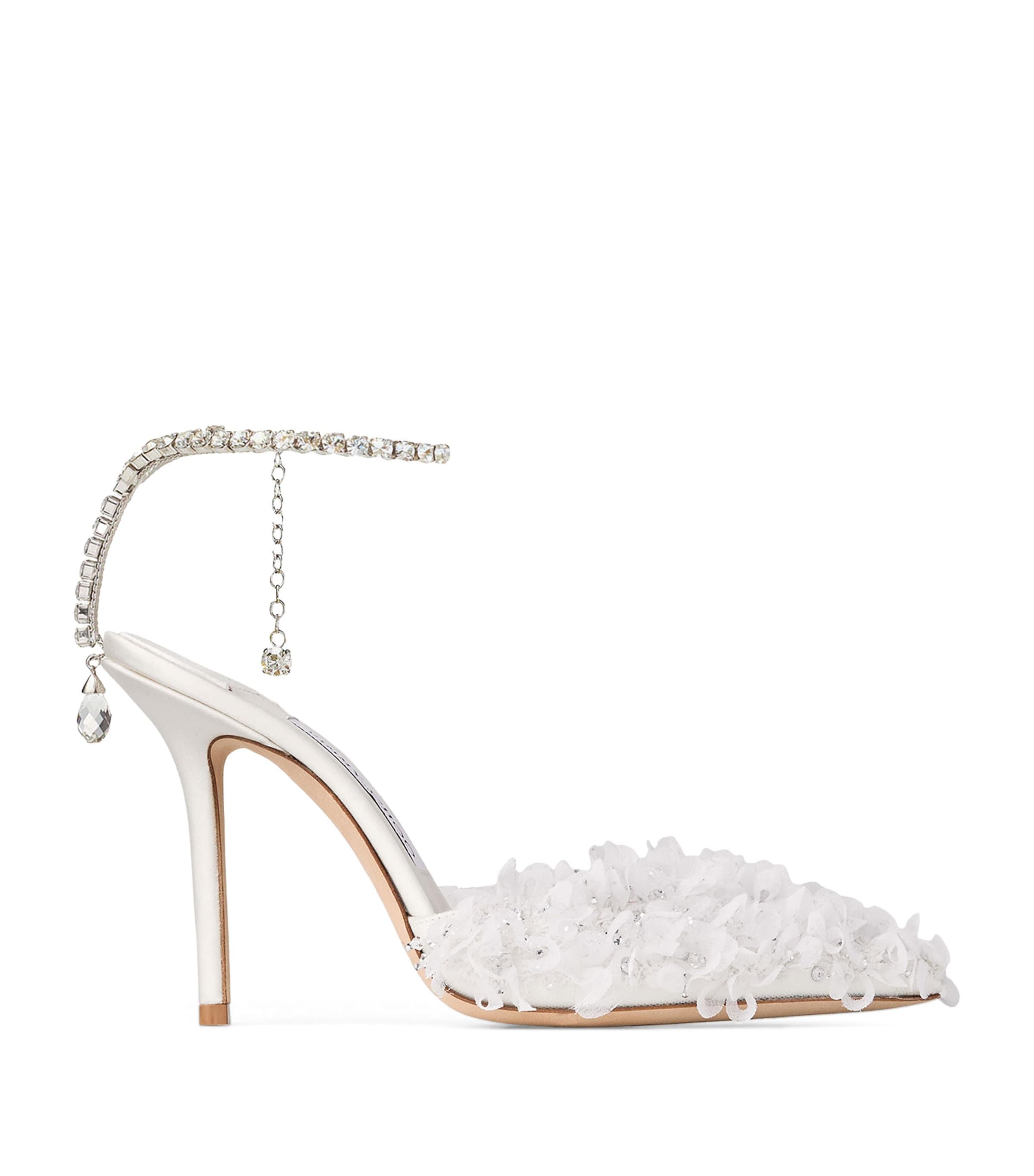 Jimmy Choo Saeda 100 Mesh Petal Pumps by JIMMY CHOO