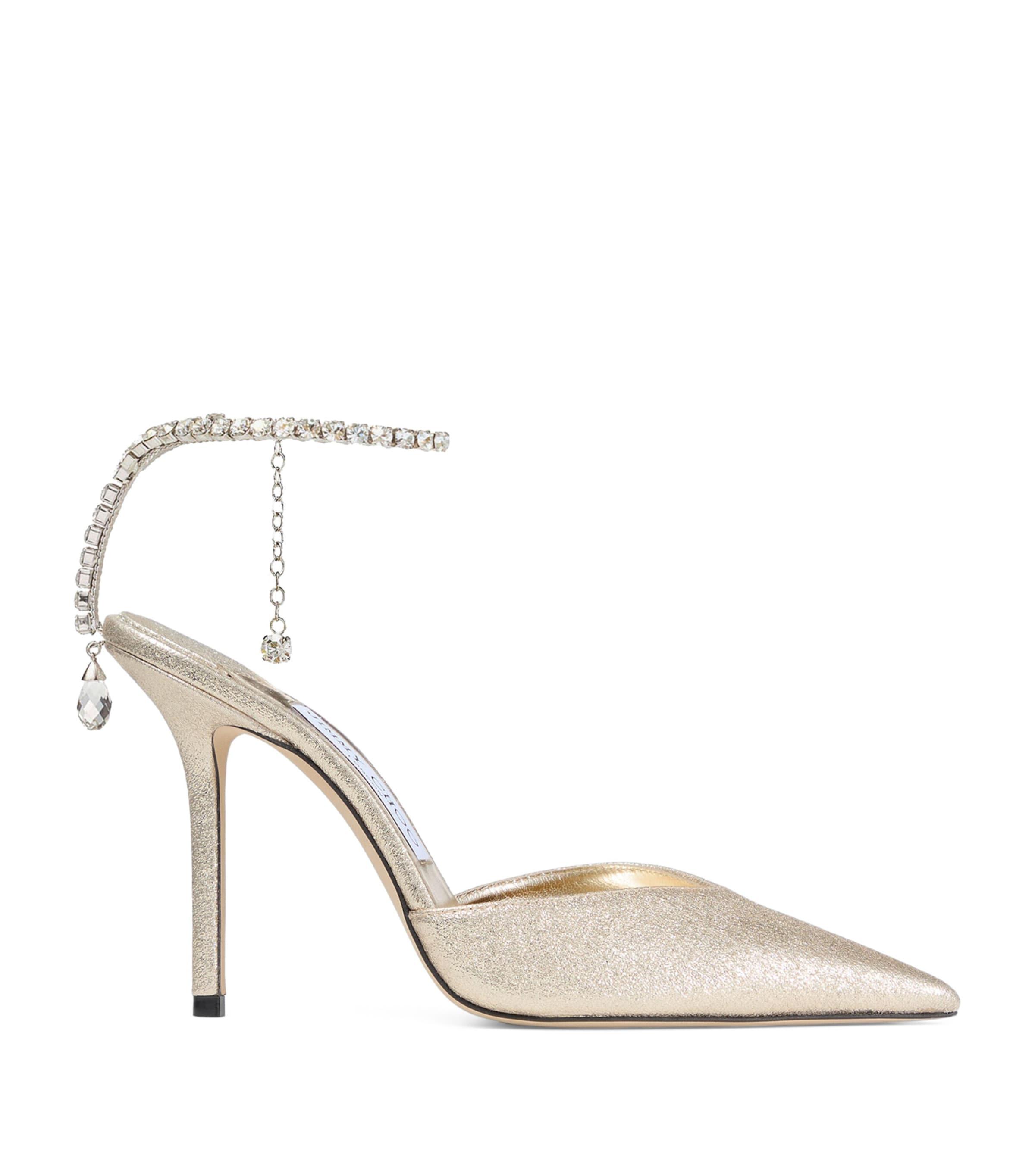 Jimmy Choo Saeda 100 Satin Pumps by JIMMY CHOO