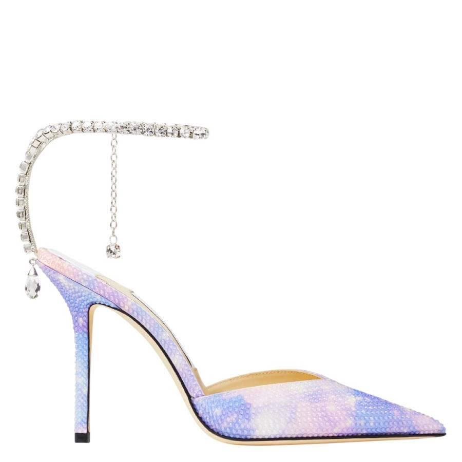 Jimmy Choo Saeda 100 Unicorn Print Pumps by JIMMY CHOO