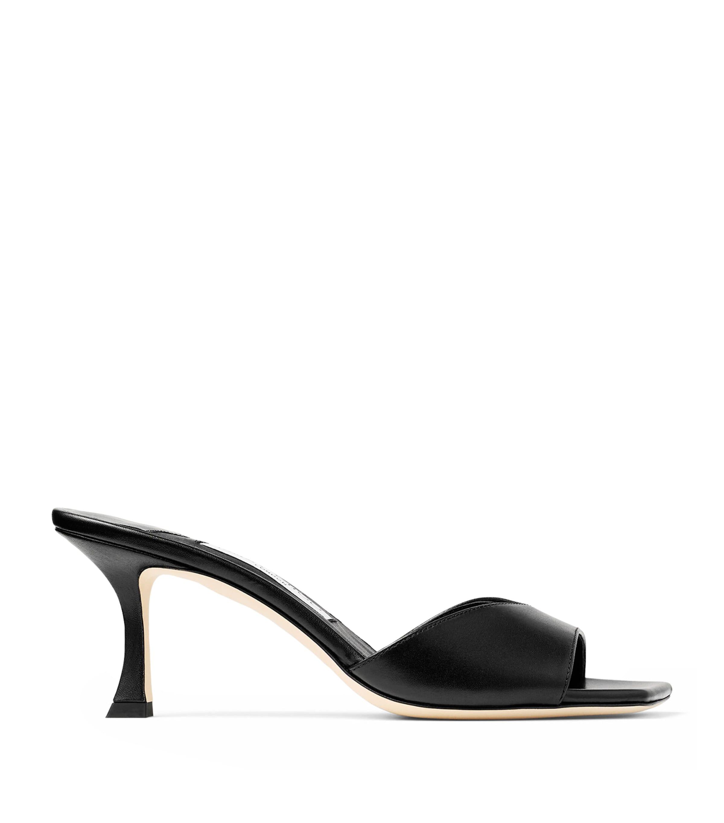 Jimmy Choo Skye 70 Leather Mules by JIMMY CHOO