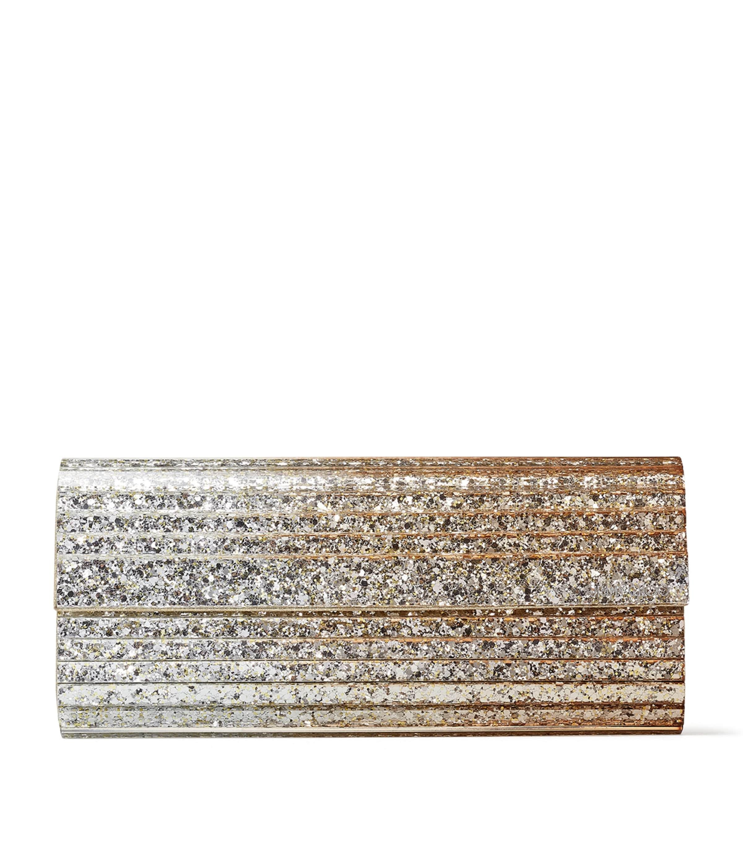 Jimmy Choo Sweetie Glitter Clutch Bag by JIMMY CHOO
