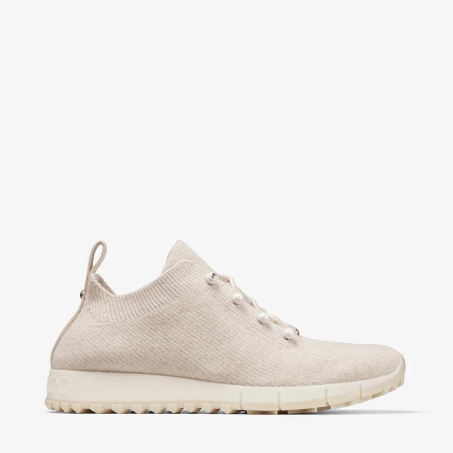 Jimmy Choo Veles Cashmere Knit Trainers by JIMMY CHOO