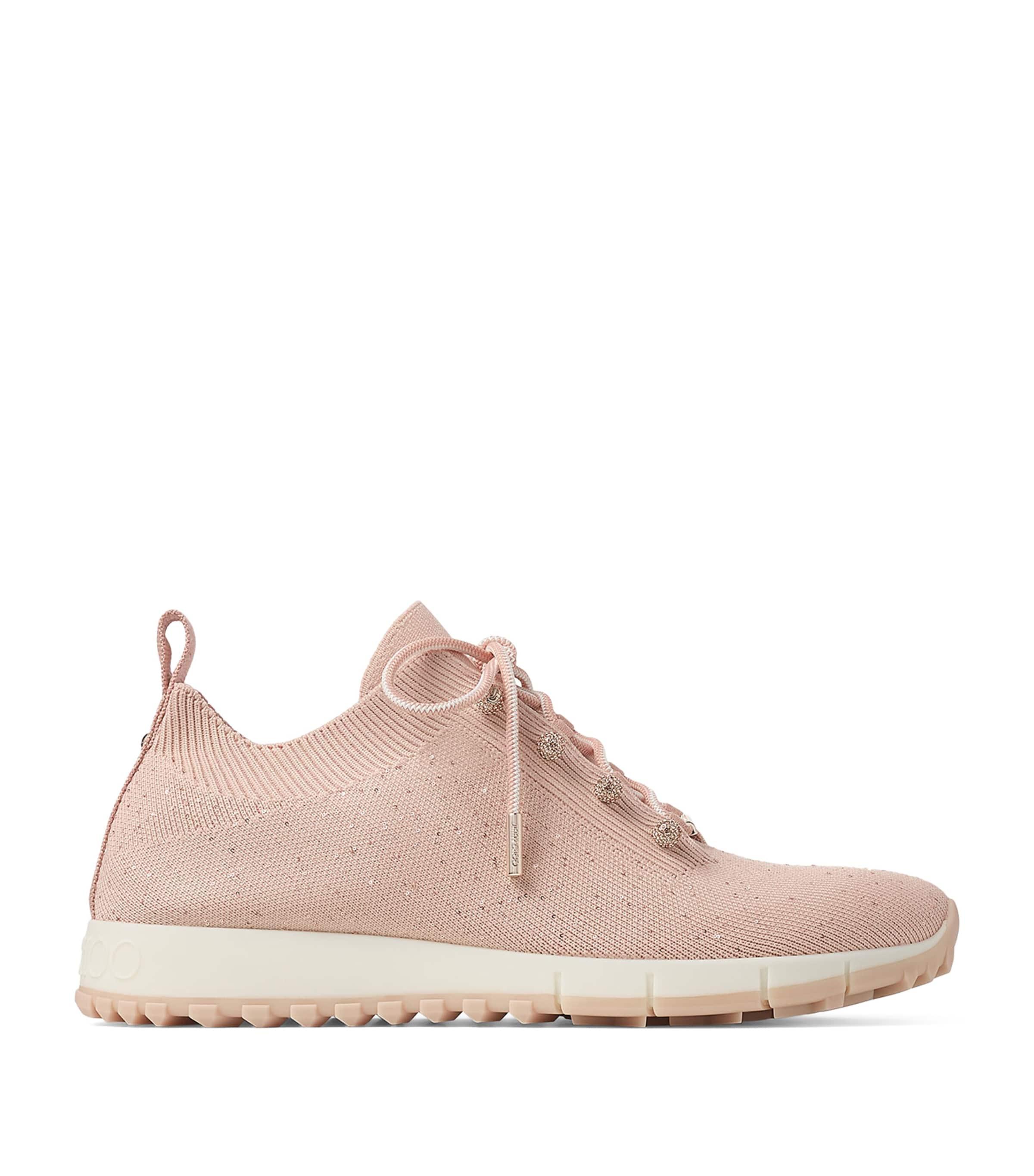 Jimmy Choo Veles Knitted Glitter Sneakers by JIMMY CHOO