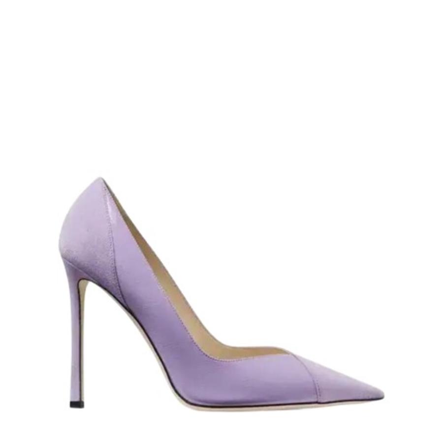 Jimmy Choo Womens Cass 95mm Wisteria/Wisteria Pump Heels by JIMMY CHOO