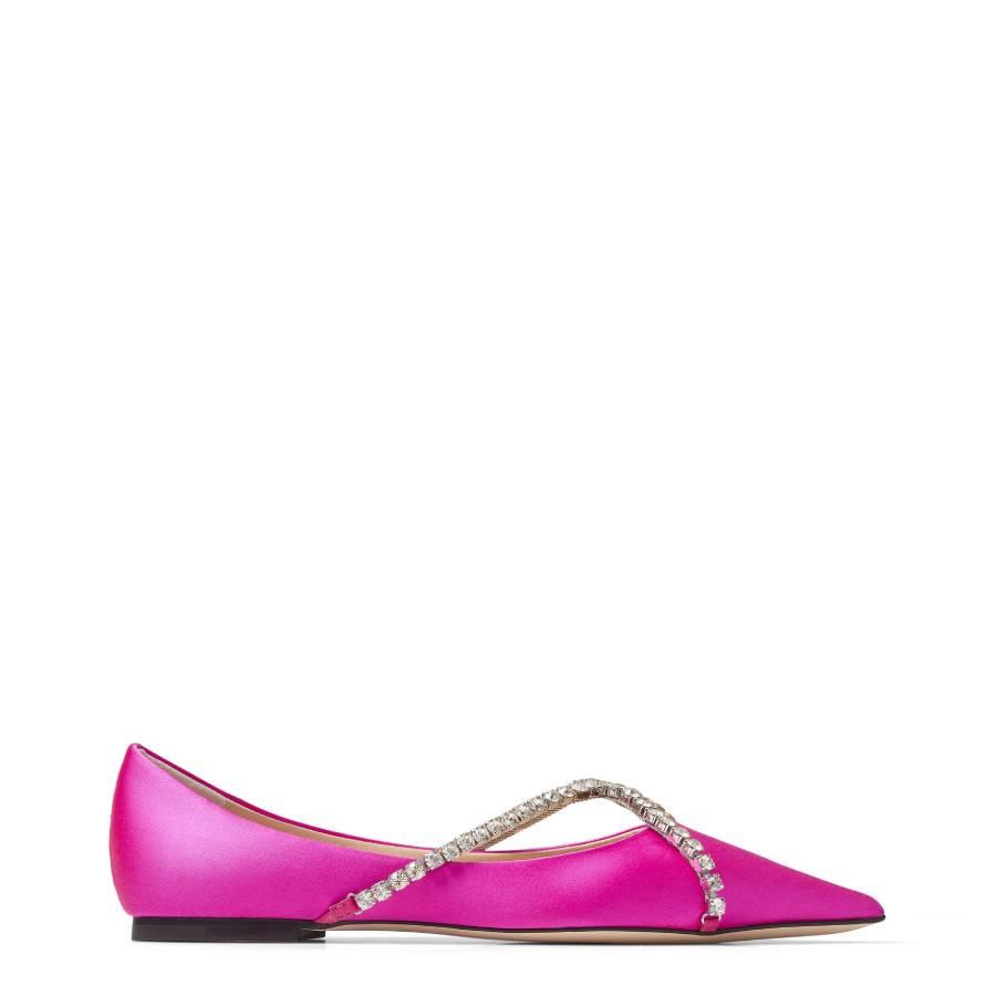 Jimmy Choo Womens Genevi Ballerina Flats by JIMMY CHOO