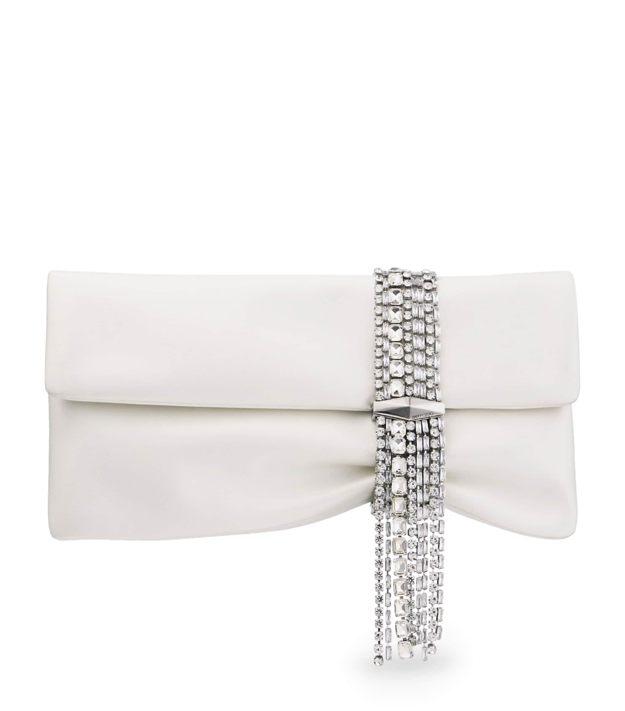Jimmy Choo Zandra Satin Clutch Bag by JIMMY CHOO