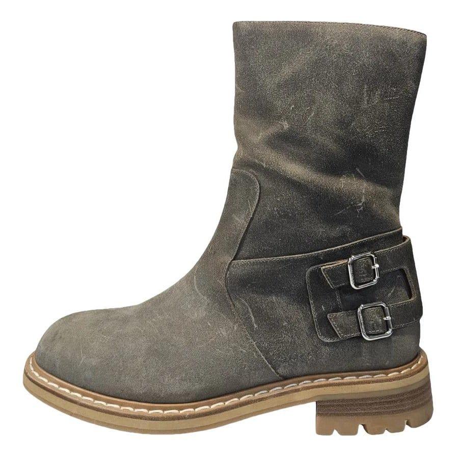 Leather boots by JIMMY CHOO