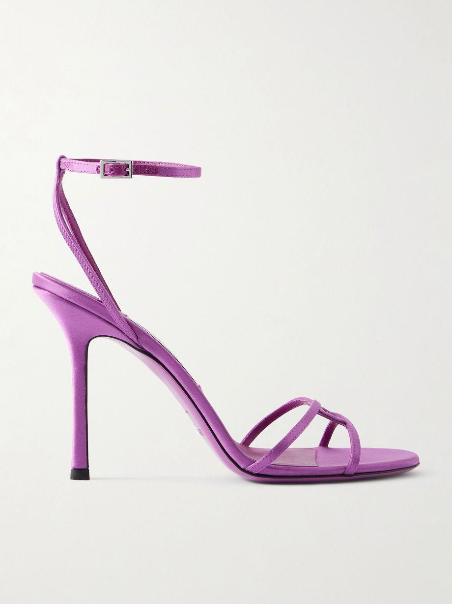 Leo 100 satin sandals by JIMMY CHOO