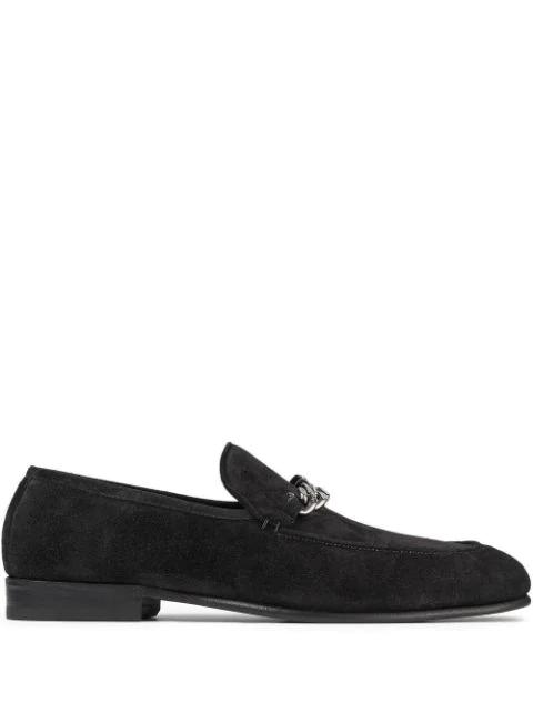 Marti Reverse suede loafers by JIMMY CHOO