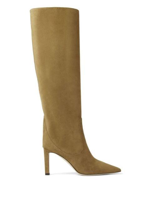 Mavis 85 leather boots by JIMMY CHOO