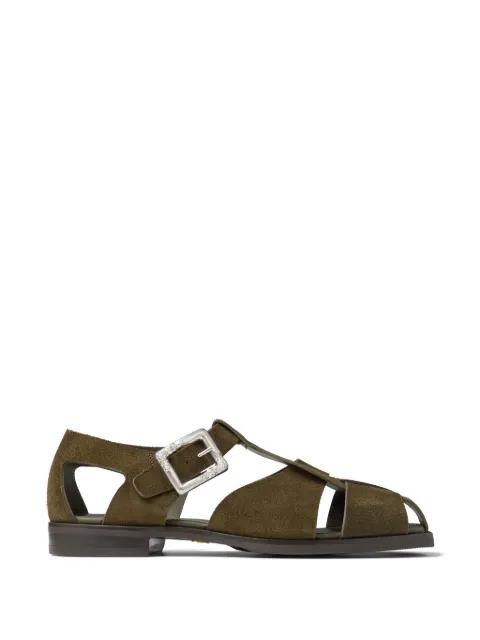 Meadow buckled-detail sandals by JIMMY CHOO