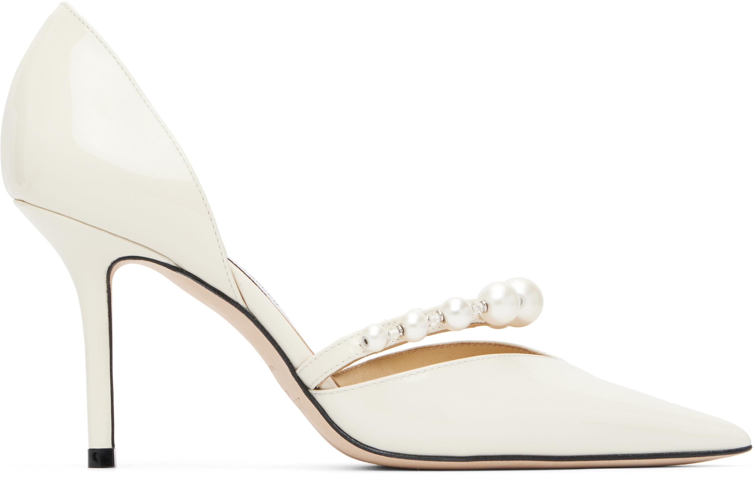 Off-White Aurelie 85 Heels by JIMMY CHOO