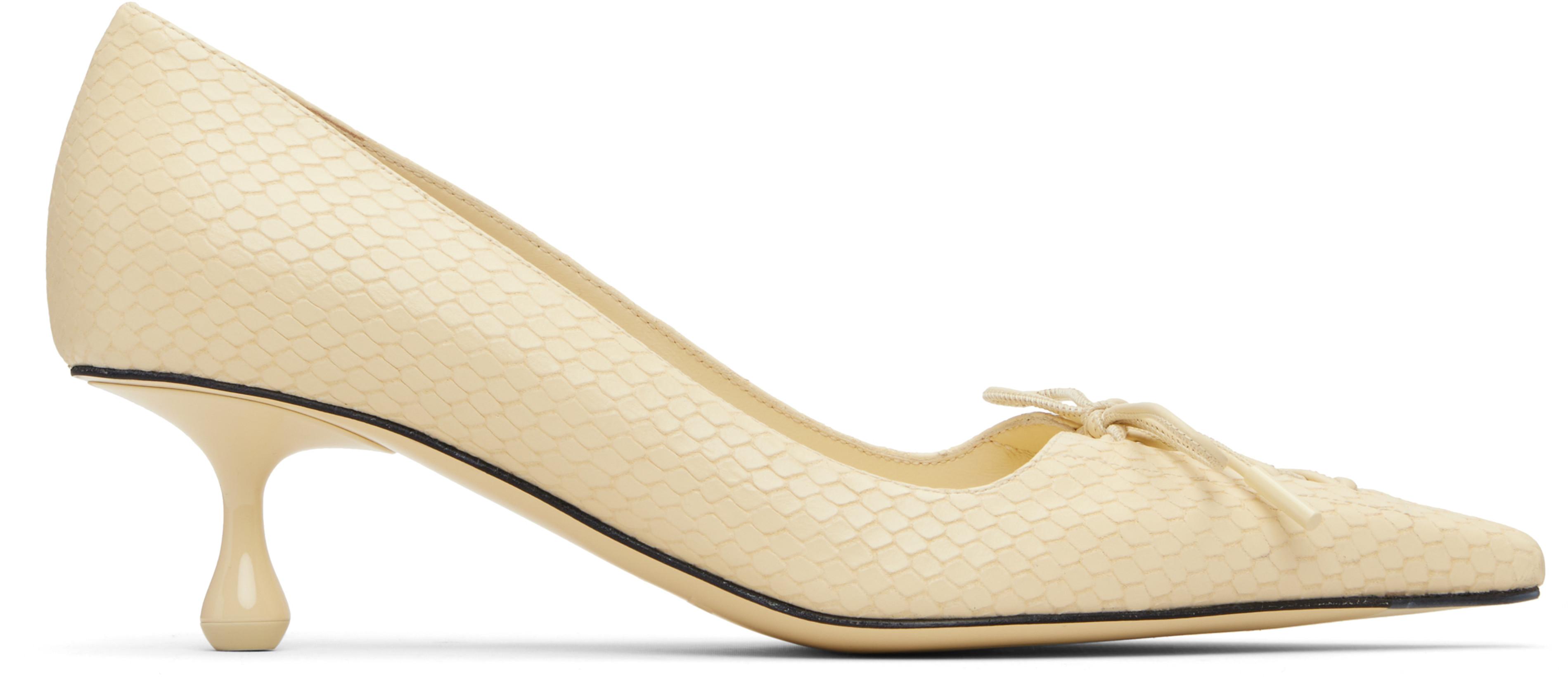 Off-White Scarlett 50 Heels by JIMMY CHOO