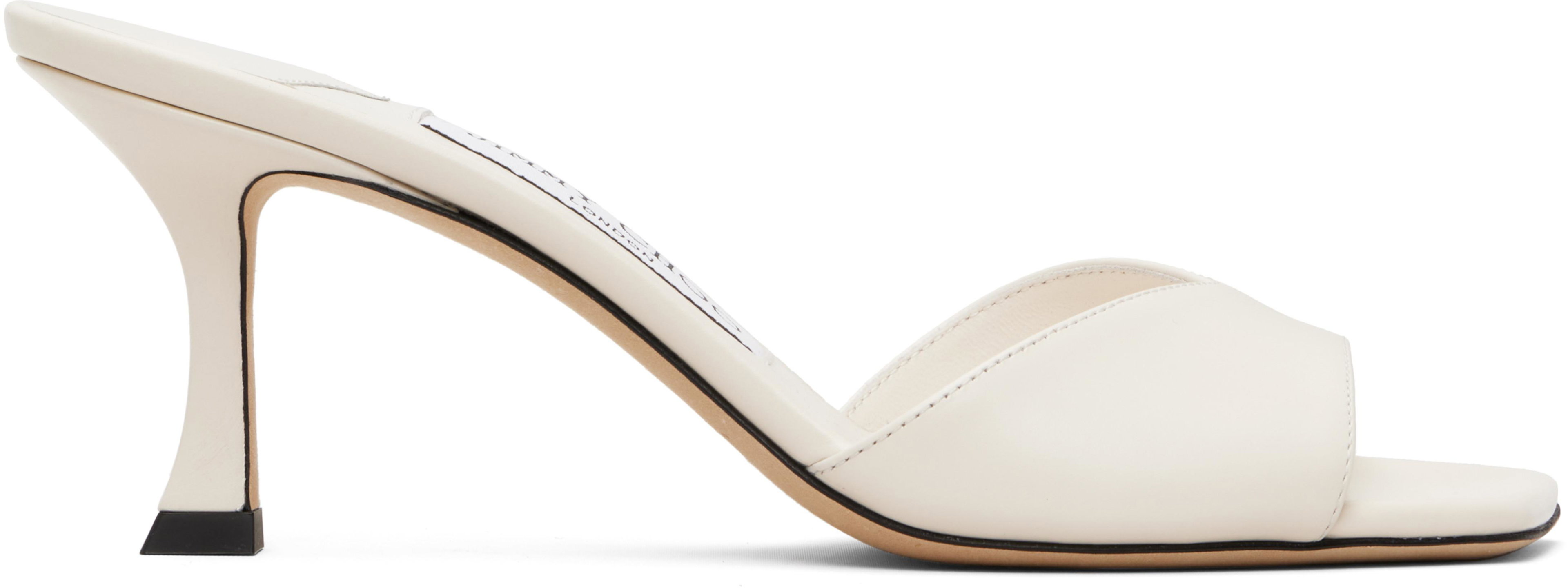 Off-White Skye 70 Heeled Sandals by JIMMY CHOO