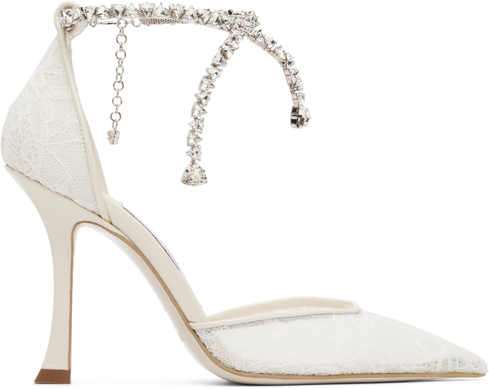 Off-White Stevie 100 Heels by JIMMY CHOO