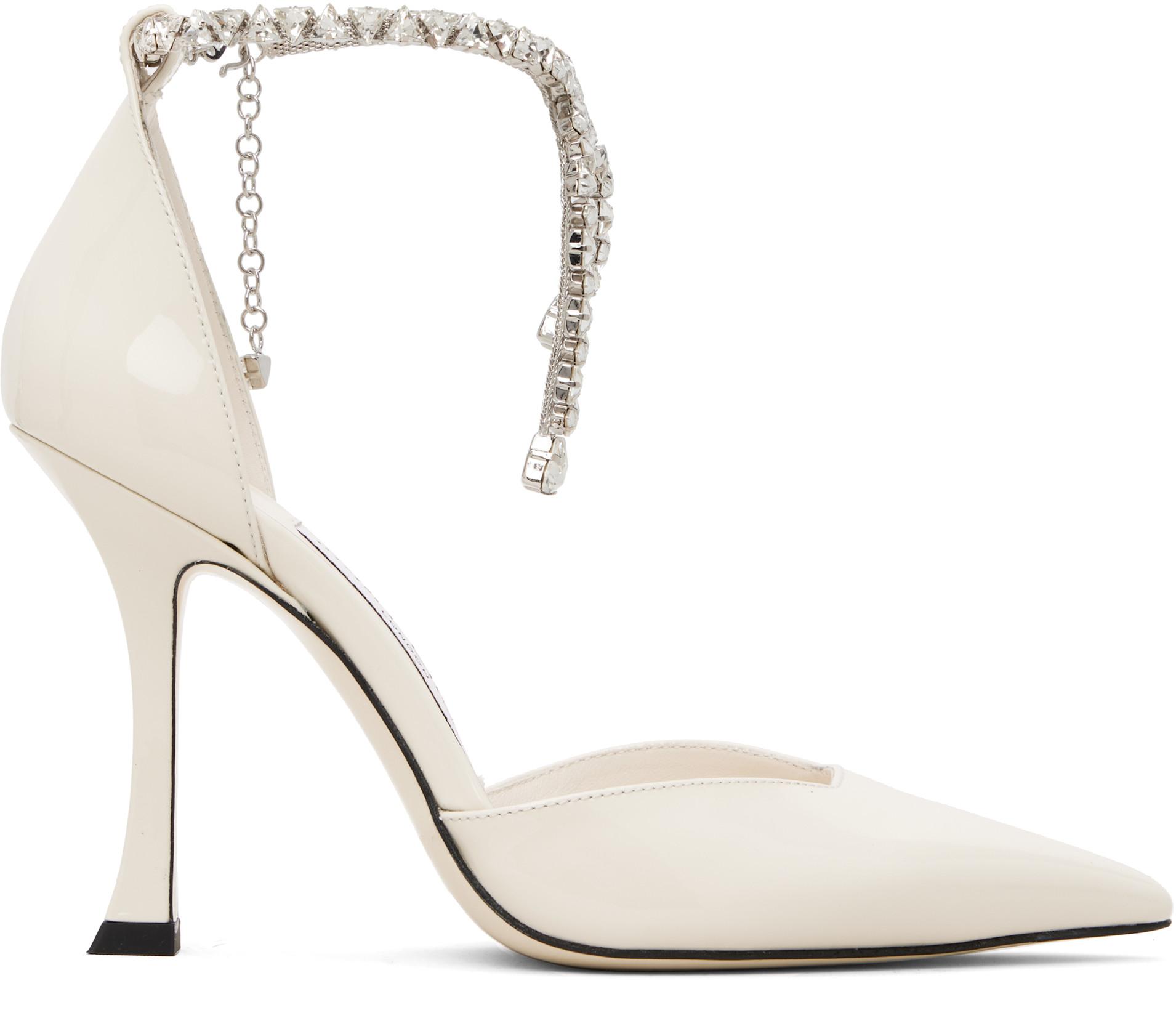 Off-White Stevie 100 Heels by JIMMY CHOO