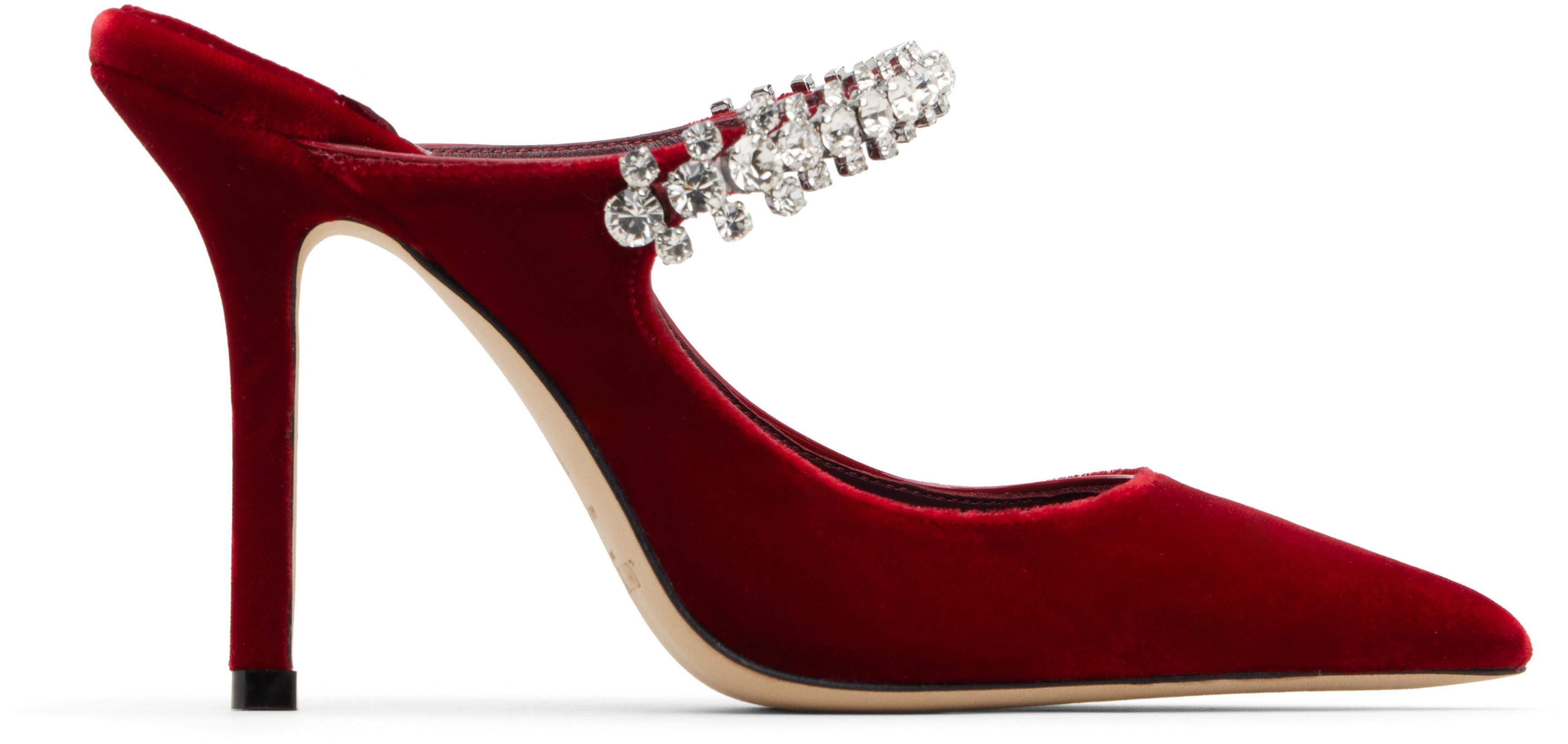 Red Bing 100 Heels by JIMMY CHOO
