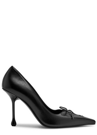 Scarlett 95 lace-up leather pumps by JIMMY CHOO