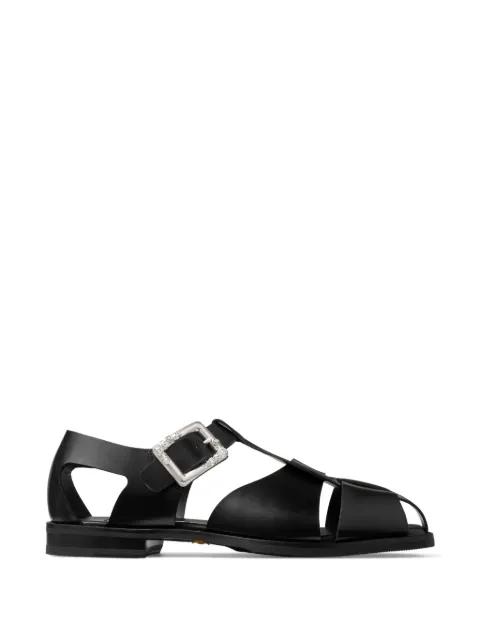 Sol buckled-detail sandals by JIMMY CHOO