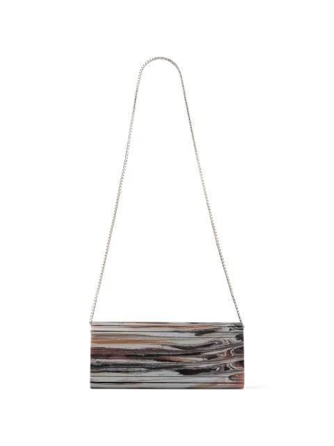 Sweetie ribbed clutch bag by JIMMY CHOO