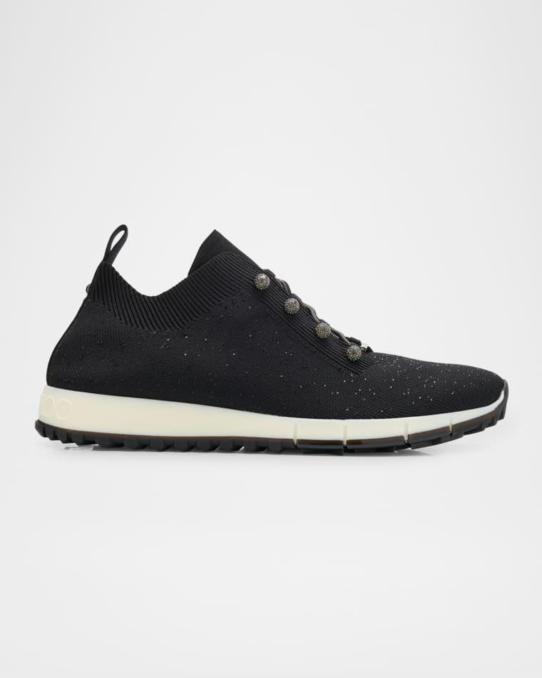 Veles Sequin Knit Trainer Sneakers by JIMMY CHOO